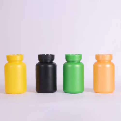 Different Available Multicolor Hdpe Tablet Container