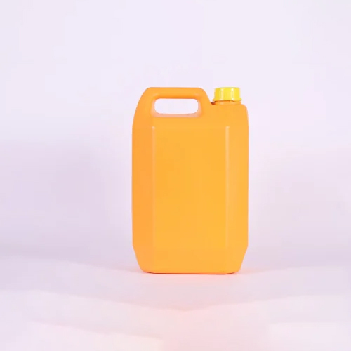 Yellow HDPE Can