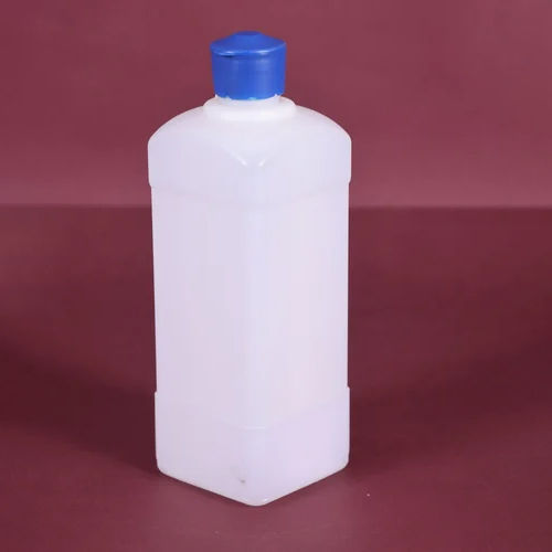White HDPE Plastic Bottle