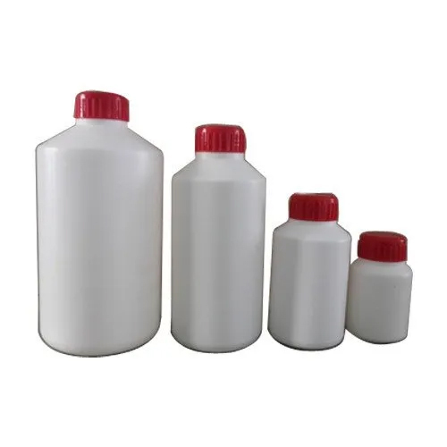 White HDPE Pesticides Bottle