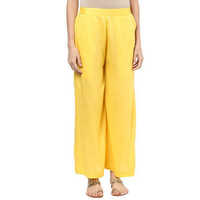 Yellow Cotton Palazzo