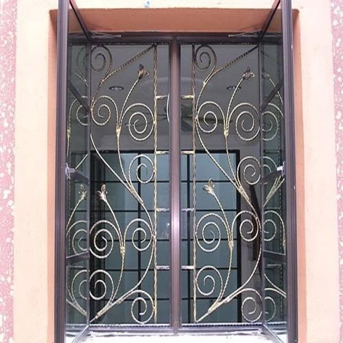 Designer Grill Steel Window