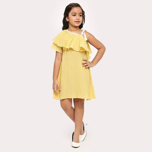 Polyester Kids Girls Dress