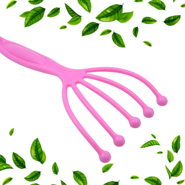 SCALP MASSAGER HANDHELD PORTABLE HEAD MASSAGER (0268)