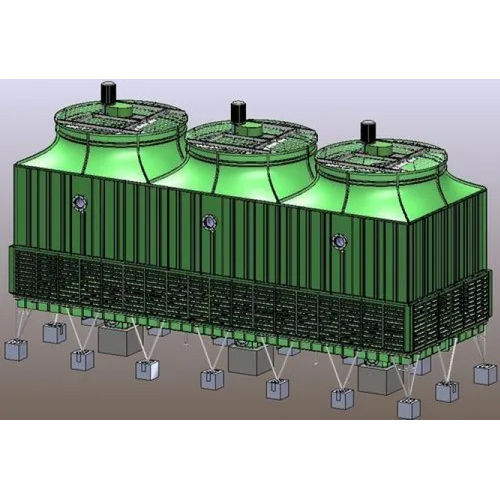 Green Frp Multi Cell Cooling Tower