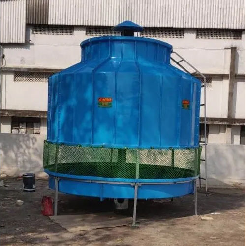 Blue Frp Forced Draft Cooling Tower