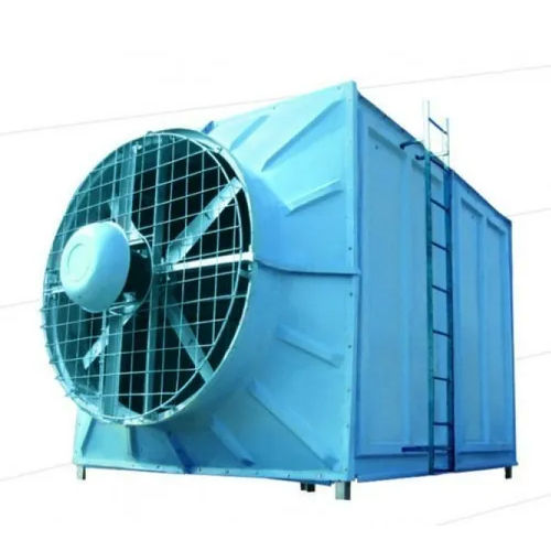 Blue Frp Cross Flow Cooling Tower