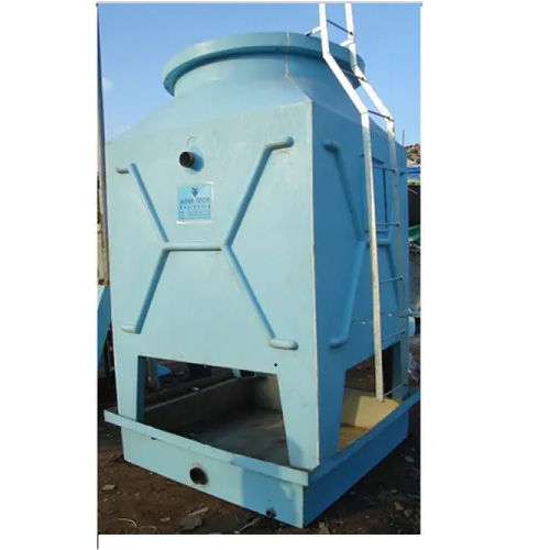 Blue Square Shape Counter Flow Cooling Tower