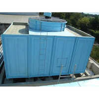 Blue Frp Double Cross Flow Cooling Tower