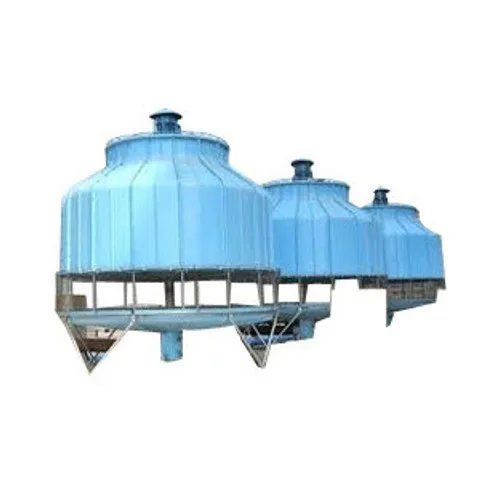 Blue Induced Draft Cooling Tower