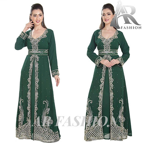 Indian Green Kaftan Jackets