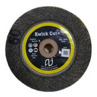 Flap Wheel - Black, Grain Sizes 36 to 800, Hardness Hard, Circular Shape | Versatile Flap Wheel for Efficient Surface Preparation and Finishing
