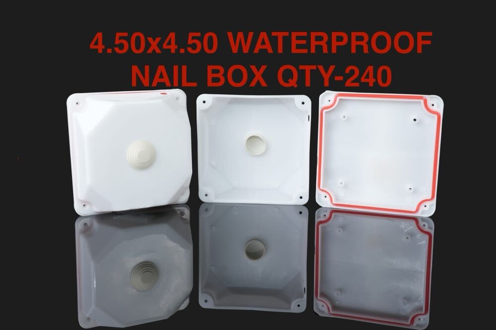 Cctv Waterproof Junction Box Ip65 - Color: White