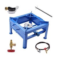 Stove Or Outdoor And Indoor Gas Chulha - Color: Blue