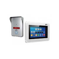 Godrej Video Door Phone - Durable Plastic, Lcd Screen, Sleek White Design | High-quality Video Support, Hassle-free Installation, Perfect For Home And Apartments