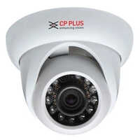 Cp Plus Dome Camera - Durable Plastic, Sleek White Color | Indoor And Outdoor Use, Warranty Included, Reliable Surveillance
