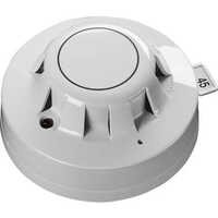 Honeywell Smoke Detector - Durable Plastic, White Color | 50 Hertz Frequency, 24 Volt Input Power, Essential Fire Safety Tool, Warranty Included