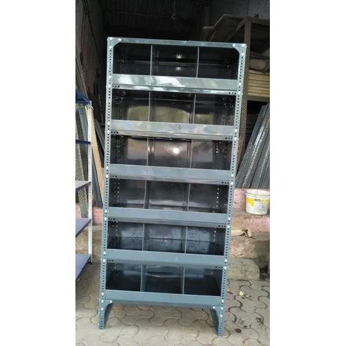 3 Side Covered Slotted Angle Rack