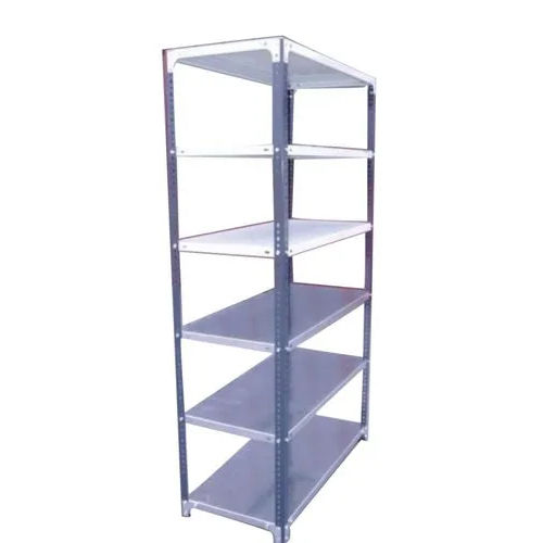 Slotted Angle Industrial Rack With Powder Coated