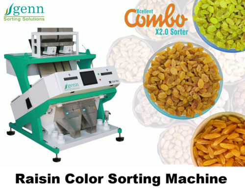 Dry Grapes Color Sorter Machine