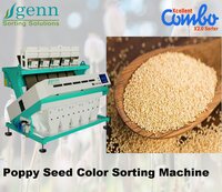 Poppy Seeds Color Sorter Machine - Accuracy: 99.9  %