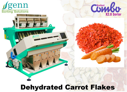 Dehydrated Carrot Flake Color Sorter