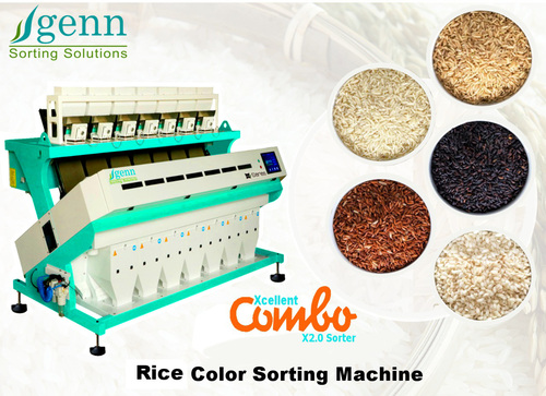 Kerala Matta Rice Color Sorter Machine