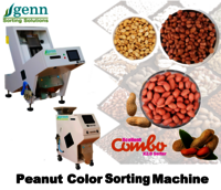 Peanut Color Sorter - 220v Power, 64 Channels, >99% Accuracy | Industrial Application, 5 Hp Air Compressor, 1 To 10 Output