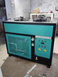 Ro. Plant Water Cooled Industrial Chiller - Color: Green Black