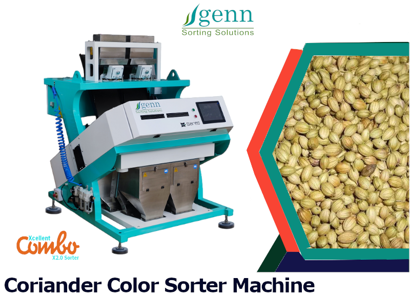 Coriander Seed Color Sorter Machine - Accuracy: 99.9 %