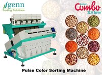 Multi Pulses Color Sorter - Tri Chromatic True Color Rgb, 16200 Pixel Resolution | Metal Build, 64ch Channels, 99.99% Accuracy, 5 T/hr Capacity