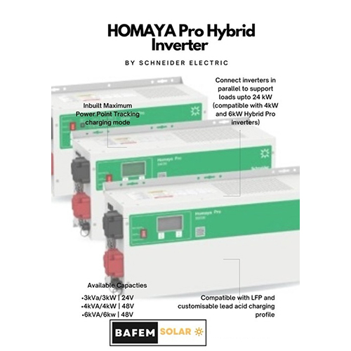 Pro S6000 Schneider Electric Make Solar Inverter Homaya