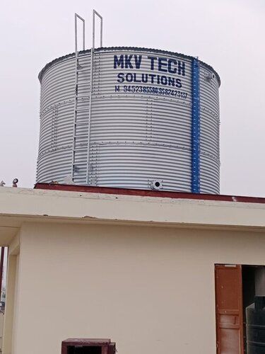 MKV TECH 60000 L Zinc Aluminium Water Tank