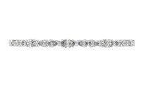 Sleeping Oval And Pear Shape Lab-Grown Diamond Bracelet