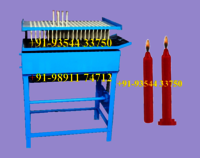 Candle Making Machine - Stainless Steel, Semi-automatic, 7.5mm Diameter, 300 Candles Per Hour | Adjustable Length, Easy Operation, In-built Water Tank, 4-5 Year Warranty
