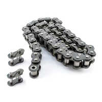Diamond Roller Chain - Magnetic Material, Customized Size, Sleek Silver Finish | Heavy-duty Industrial Use In Belt Conveyors