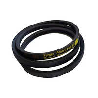 Fenner V Belt - Poly Rubber, Customized Size, Sleek Black Color | Flat Belt Conveyor For Industrial Use, Durable And Flexible