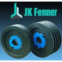 Fenner Tapper Lock Pulley - Customized Size, 3 Meter Height , Black | Industrial Use V Belt Pulley