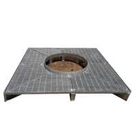 Different Available 20mm Mild Steel Rail Platform Grating
