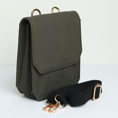 Different Available Recycled Cotton Sling Bag (Streetstyle Companion)