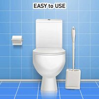 HOUSEHOLD CLEANING TOILET BRUSHES HOLDER SET (7624)