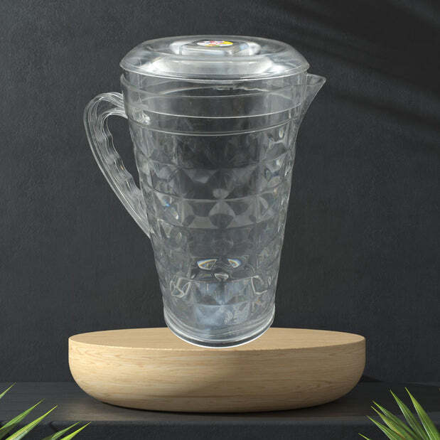 MOCKTAIL PET JUG PLASTIC JUG WITH LID (3692)