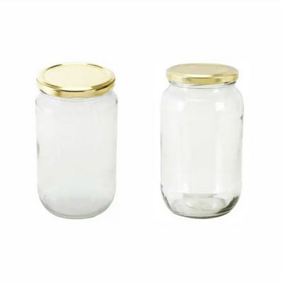 Transparent 500 Ml Salsa Empty Glass Bottle