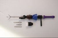 Dr. Mangeshikar's Uterine Manipulator with 3 Probe 2 Cups and a Movable Jaw