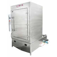 Barrel Drum Washer Machine - Color: Silver