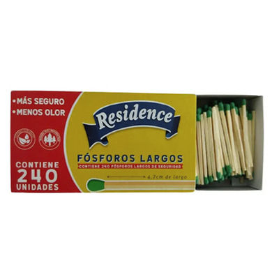 Long Wooden Matches Lighters Ingredients: Chemicals