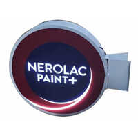 Advertising Acrylic Display Flange - Application: Commercial