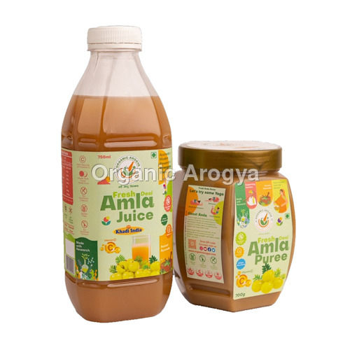 Fresh Desi Amla Juice And Fresh Desi Amla Puree Combo Direction: As Suggested