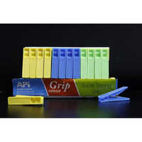 Plastic Cloth Hanging Clips - Plastic, 3.5 Inches, Multicolor | Versatile Industrial Clips For Effective Material Handling