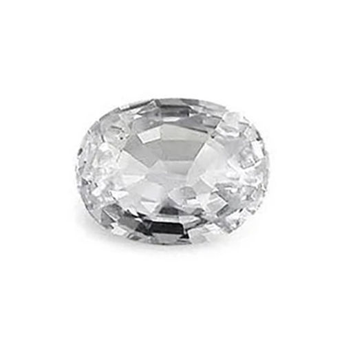 White Sapphire Stone - Grade: Jewellery